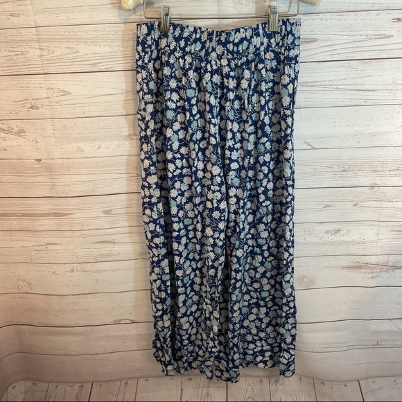 NWT Madewell Houston Floral wide leg crop pant - Picture 5 of 6